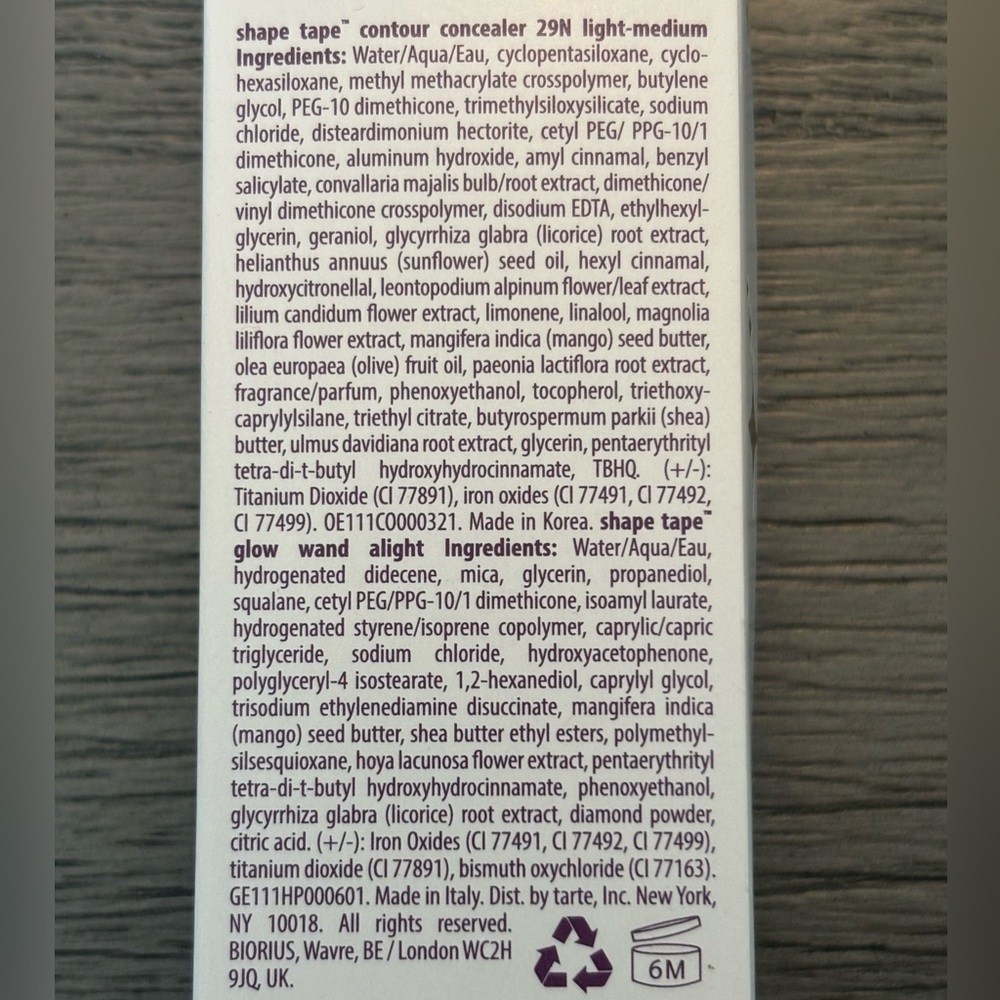 NWT! 🌟 Tarte • Star Squad Shape Tape Conceal & Brighten Duo - color 29N & Alight - Picture 7 of 16